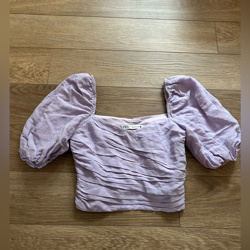 Zara cropped top